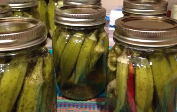 Grandma-Oma's Pickled Okra