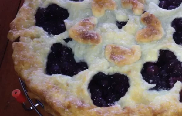 Grandma's Blueberry Pie