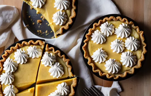 Grandma's Sweet Hubbard Squash Custard Pie