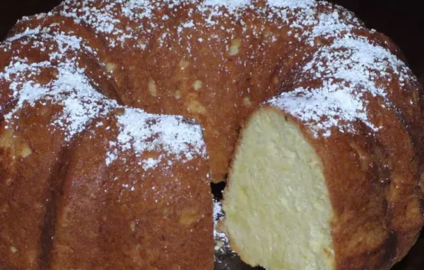 Grandma's Sour Cream Pound Cake