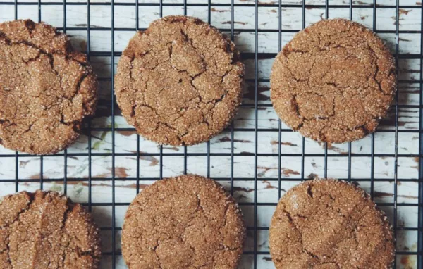 Grandpa's Easy Vegan Gingerbread Cookies