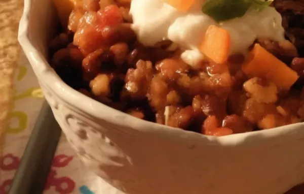 Granny Franny's Persimmon Curry Chili Recipe