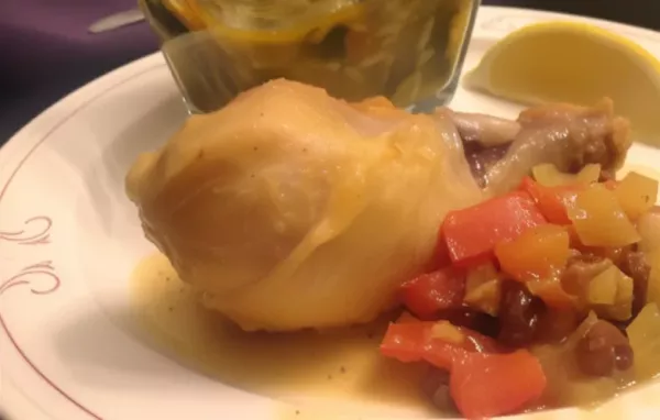 Greek-inspired Braised Chicken