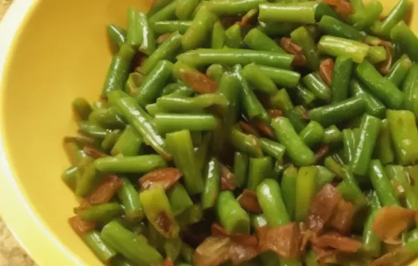 Green Bean and Bacon Saute