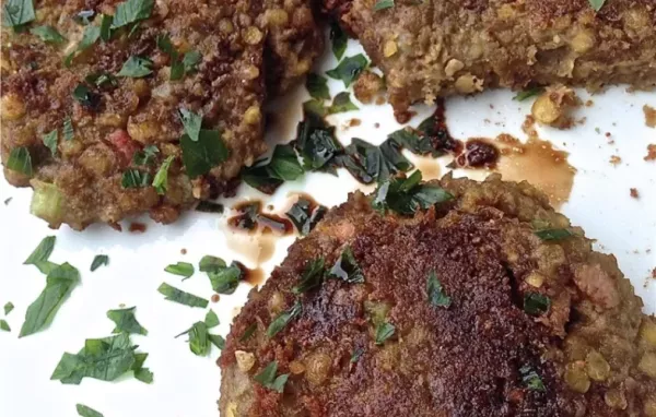 Green Lentil Burgers