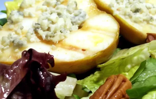 Grilled Blue Cheese Pears