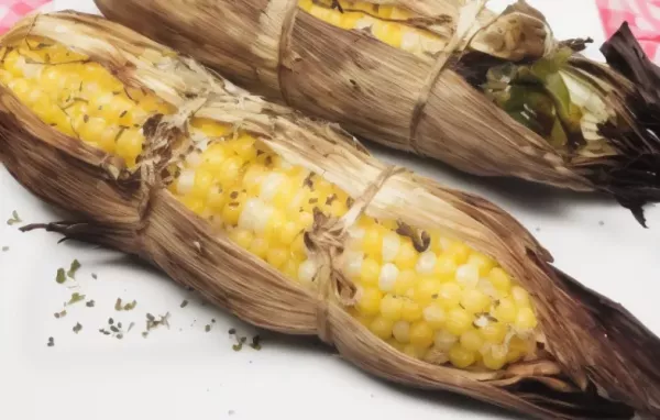 Grilled Corn with Green Chile