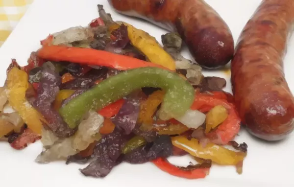 Grilled Italian Sausage with Peppers and Onions