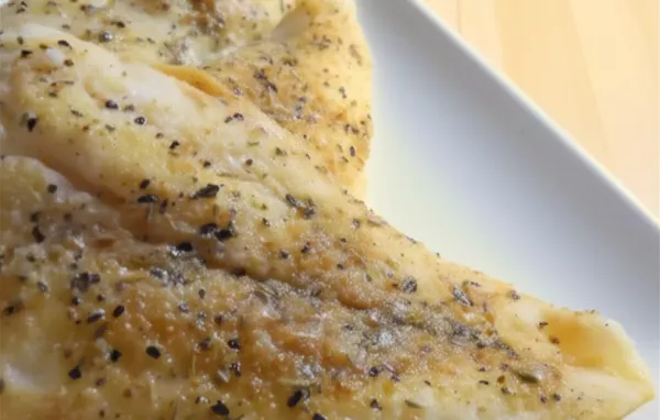 Grilled Lemon Pepper Catfish