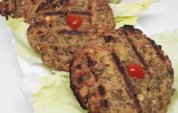 Grilled Lentil Fritters - A Nutritious and Delicious Vegan Snack