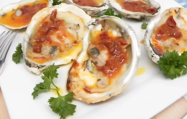 Grilled Oysters with Spicy Chipotle Butter