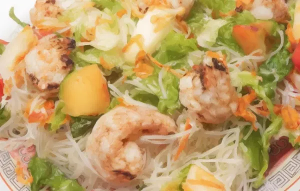 Grilled Shrimp and Rice Noodle Salad