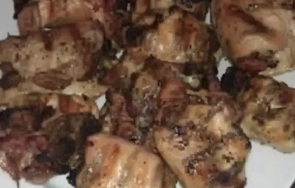 Grilled Stuffed Chicken Thighs