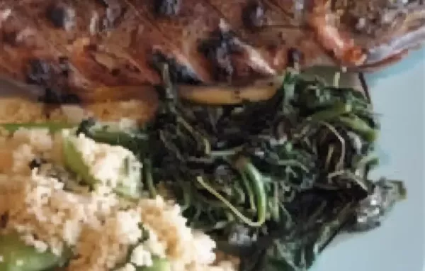 Grilled Trout with Fiddlehead Ferns: A Delicate and Flavorful Dish