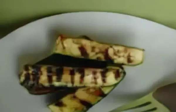 Grilled Zucchini