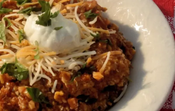 Ground Turkey Enchilada Stew with Quinoa