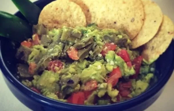 Guacamole With Nopales Mexican Cactus