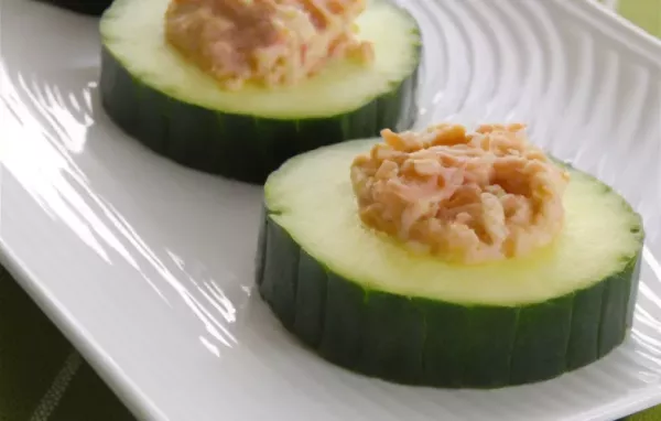 Ham Cucumber Cups