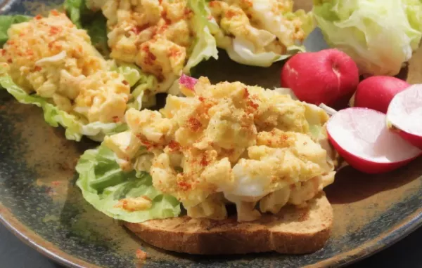 Harissa Egg Salad