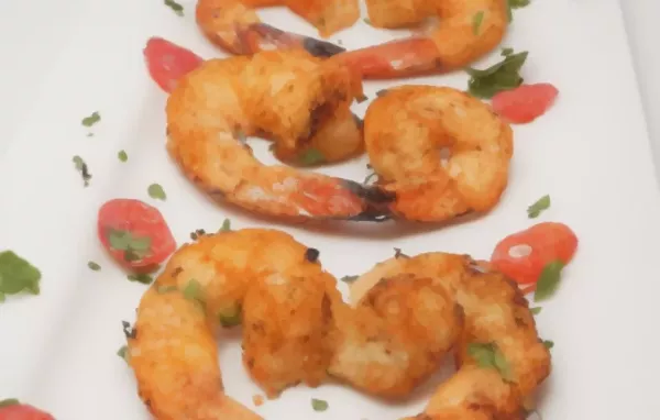 Healthier Marinated Grilled Shrimp