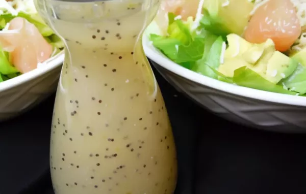 Healthier Poppy Seed Salad Dressing for 2