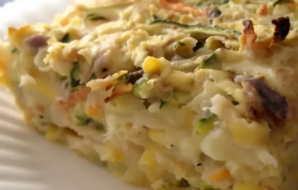 Healthy and Delicious Light Zucchini Casserole Recipe