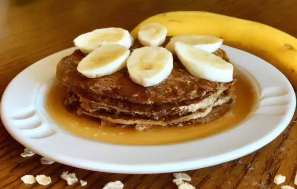 Healthy and Delicious Oatmeal Banana Pancakes Recipe