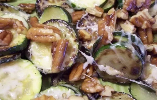 Healthy and Delicious Zucchini and Pecan Saute Recipe