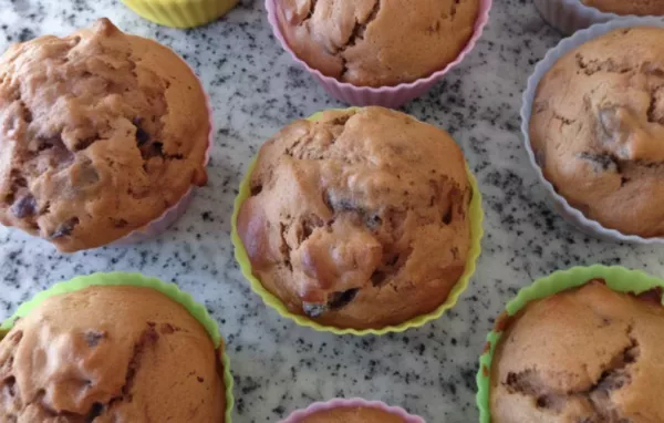 Healthy Sugarless Fruit Nut Muffins Recipe