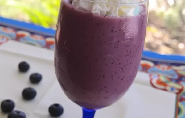 Heart Healthy Blueberry Smoothie