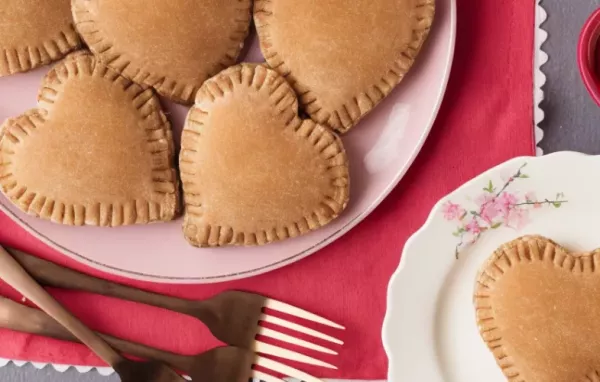 Heart-Shaped Whole Wheat Mini Calzones