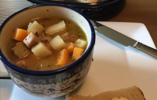 Hearty and comforting Pork and Sweet Potato Stew