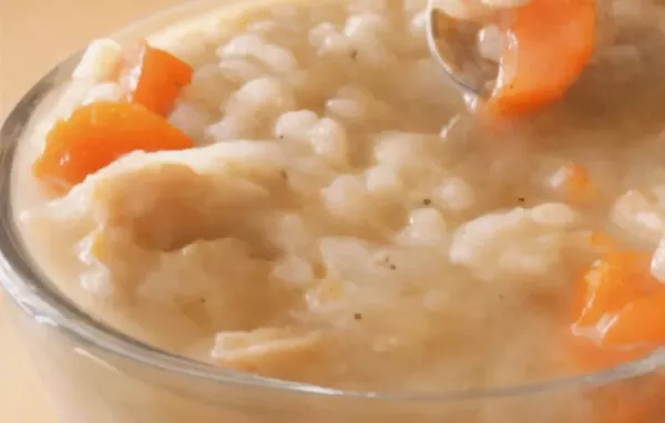 Hearty and Delicious Chicken with Barley Soup