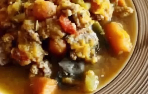 Hearty and Delicious Hamburger Soup Recipe