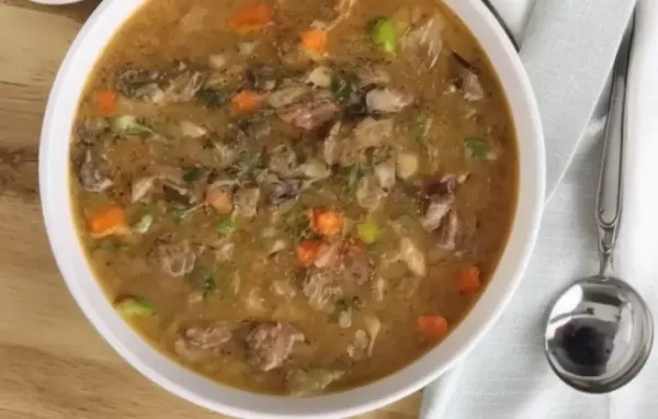 Hearty and Delicious Sausage White Bean Soup Recipe