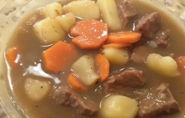 Hearty and Flavorful Classic American Beef Stew Recipe
