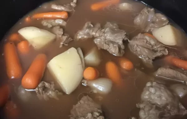 Hearty and Flavorful Rustic Slow Cooker Stew