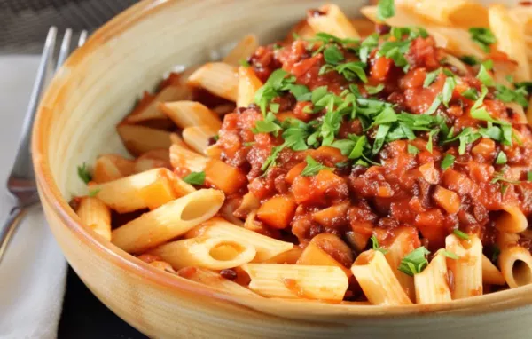 Hearty Lentil Bolognese Recipe