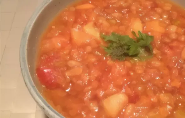 Hearty Lentil Soup II