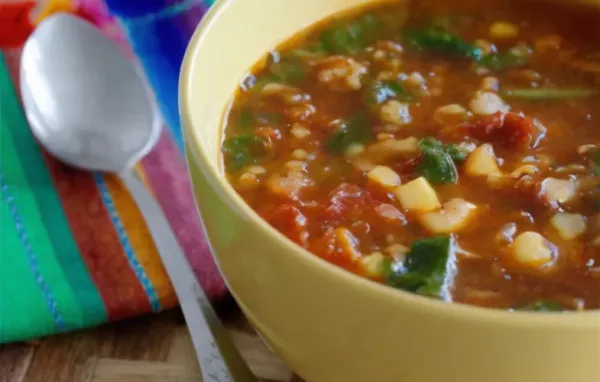 Hearty Pasta and Bean Soup