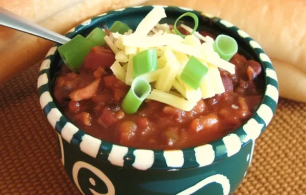 Hearty Slow Cooker Chili II Recipe