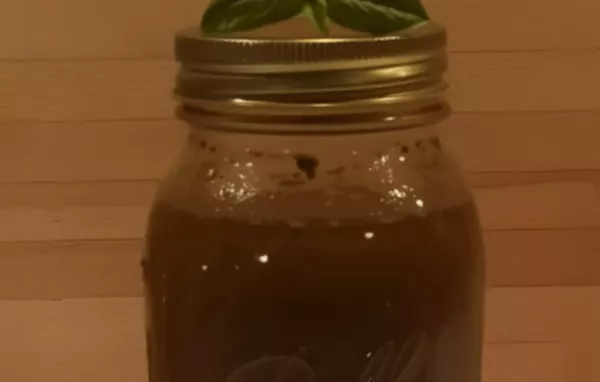 Homemade Basil Vinaigrette Recipe