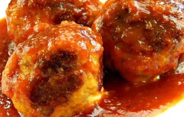 Homemade BBQ Meatballs