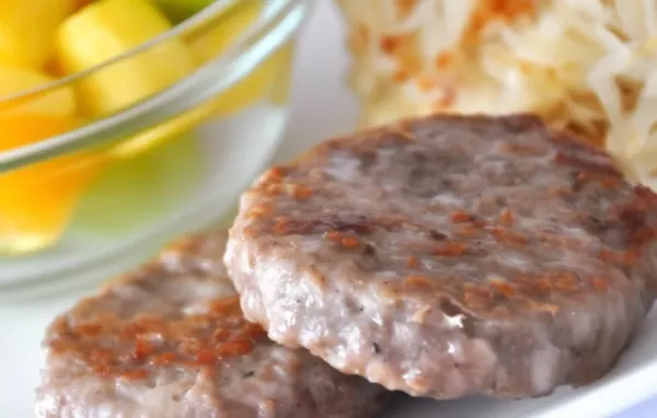 Homemade Breakfast Sausage Patties Recipe