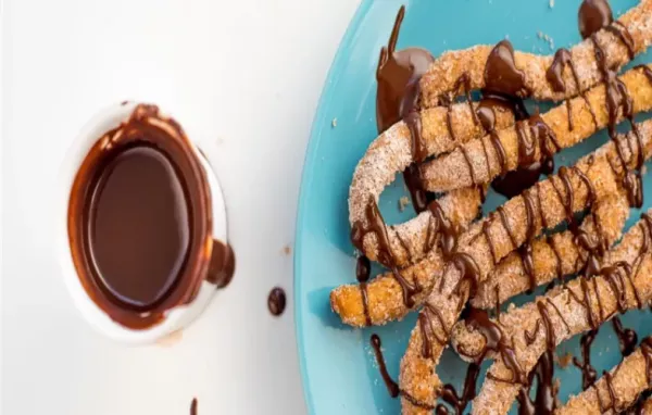 Homemade Churros with Cardamom and Chocolate