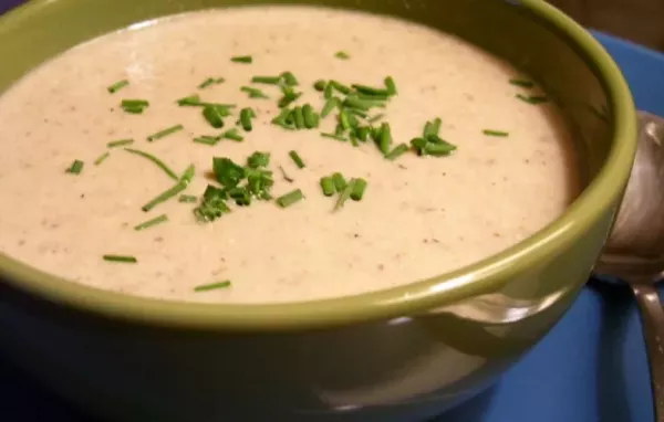 Homemade Cream of Mushroom Soup Recipe