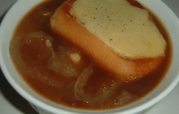 Homemade French Onion Soup Recipe