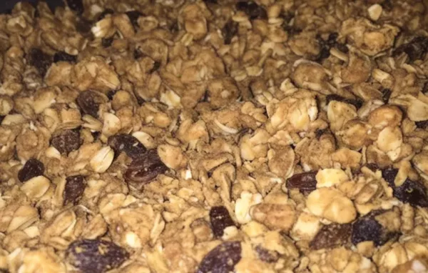 Homemade Peanut Butter Granola Recipe