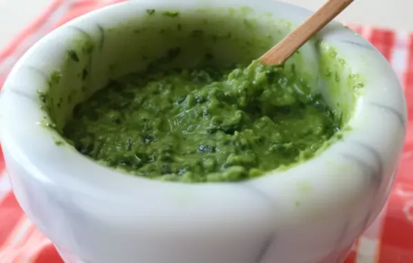 Homemade Proper Pesto Recipe