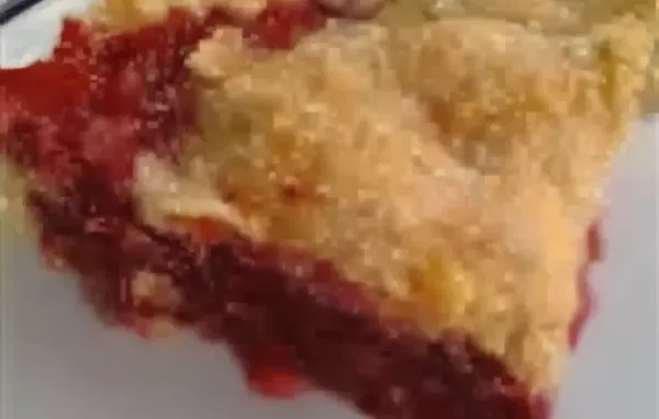 Homemade Raspberry Pie Recipe